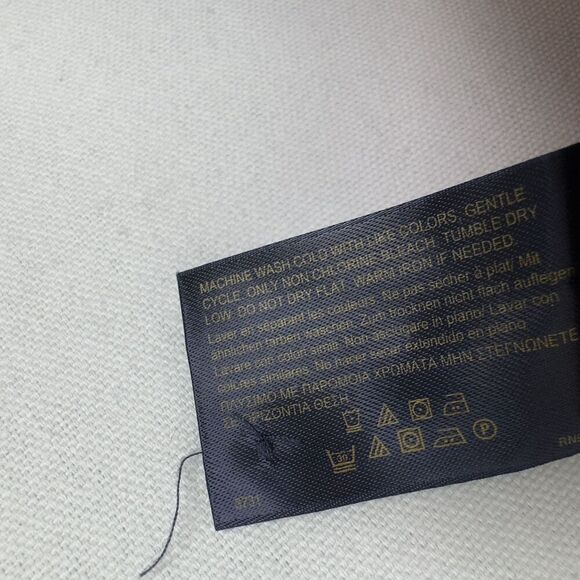 Brooks Brothers Sweater Womens Large Navy Striped Button Up Cotton Preppy Office - Picture 11 of 13